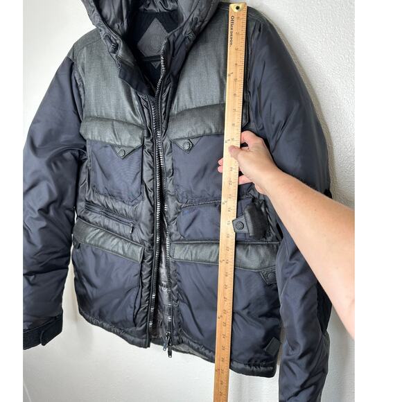 Moncler Black Folgore Down Jacket Hooded Multi-Pocket Retail $1565 4 / XL - Picture 15 of 16